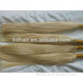 26inch AAAAA grade wholesale remy human hair #613blonde vrigin human hair bulk hair